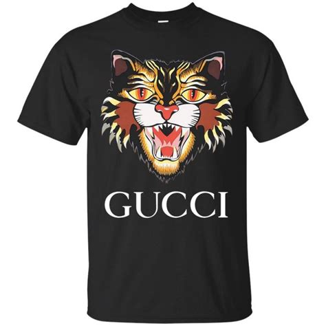 gucci cat t shirt fake|gucci tote with cat.